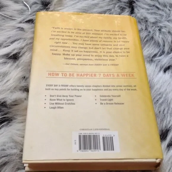 Book Joel Osteen every day a Friday. - Picture 4 of 4